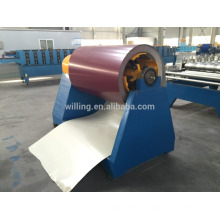 5ton hydraulic uncoiler machine for color steel sheet